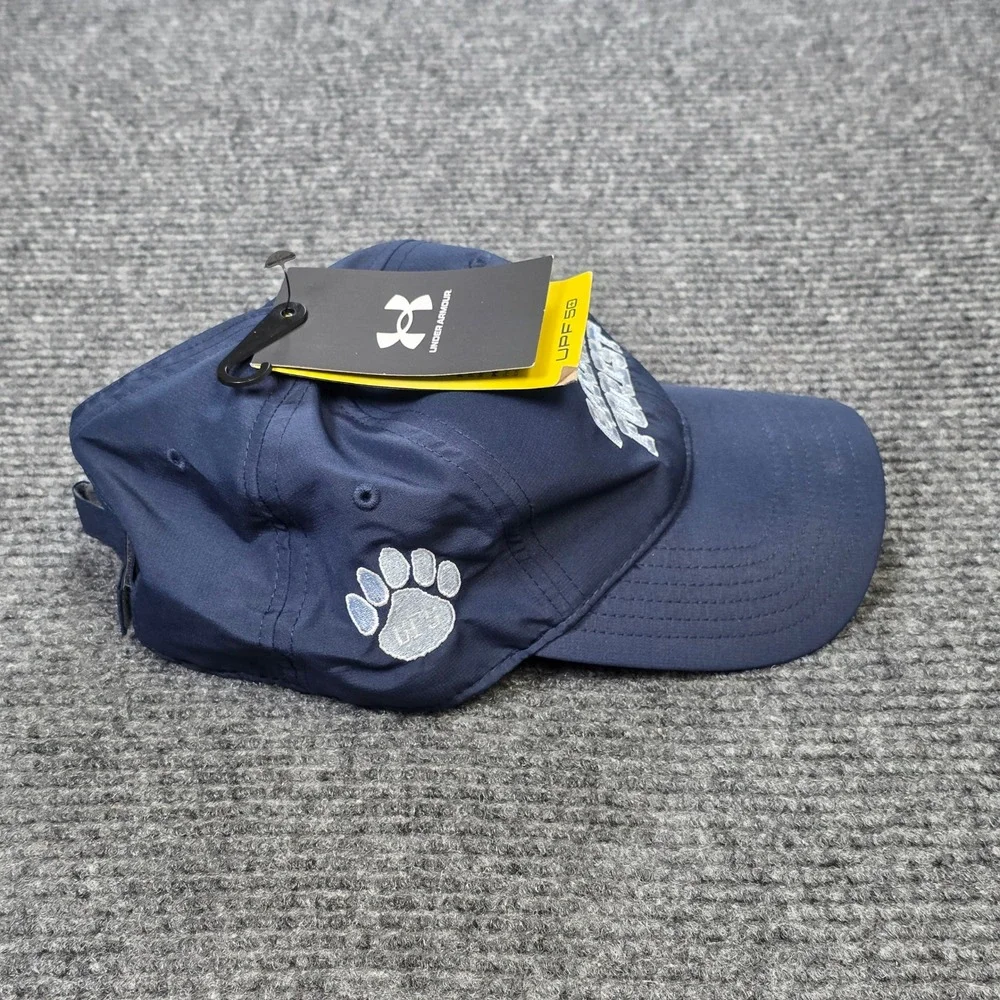 Under Armour Garrison Forest Adjustable‎ Hat Cap Men's OS Navy Blue UPF 50 NEW